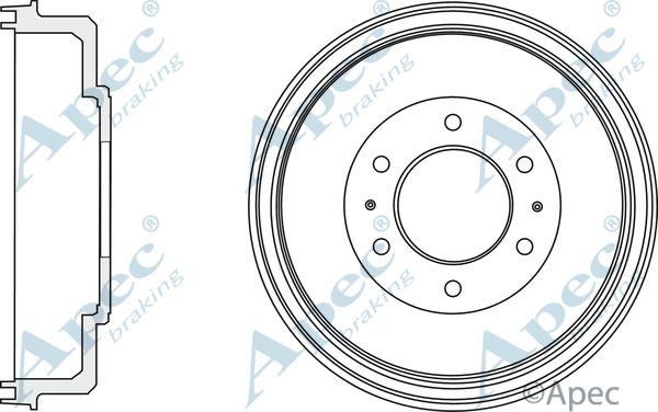 APEC BRAKING Bremžu trumulis DRM9968